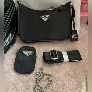 Cute two way bag with pouch